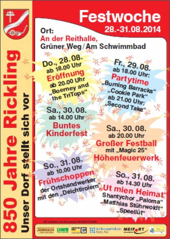 850 Jahre Rickling 850 Jahre Rickling