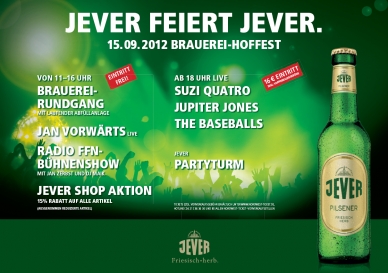 Jever Brauereihoffest 2012