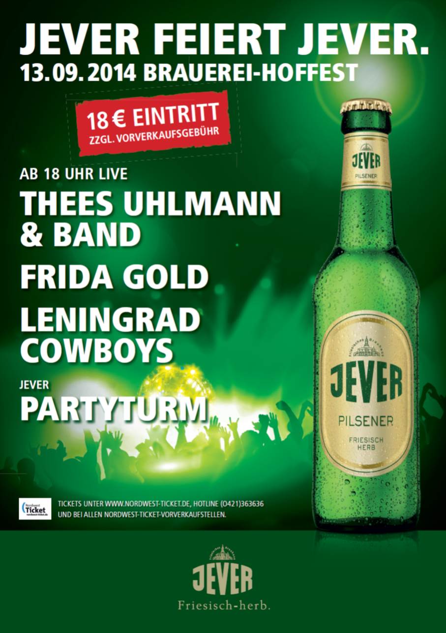 Jever Brauereihoffest 2014