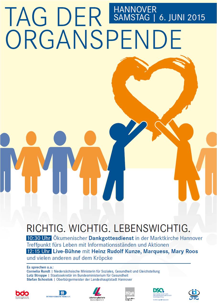 Tag der Organspende 2015